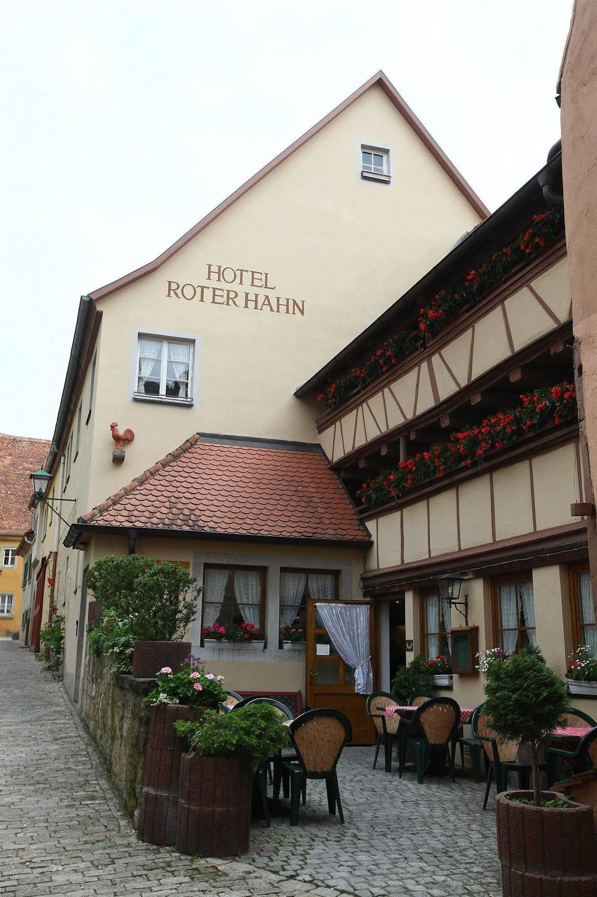 Hotel Roter Hahn Rothenburg ob der Tauber Luaran gambar